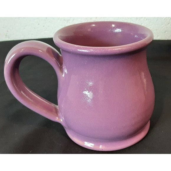 Deneen Pottery Mug Purple Hand Thrown Farmers Guest House Galena IL 2015 - Picture 3 of 9